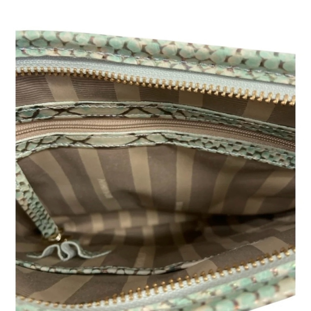 Brahmin Katie Opal Melbourne Genuine Leather Crossbody Bag Purse - Picture 4 of 4